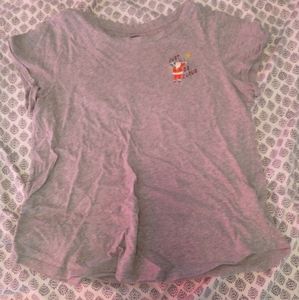 Just Be Clause Pajama Top